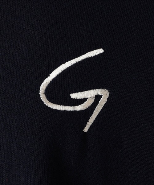 Grand PARK（グランドパーク）の「スエットライク「G」ロゴパーカー（ニット/セーター・レディース・ネイビー/アイボリー/グリーン/グレー・FREE）」の19枚目の写真