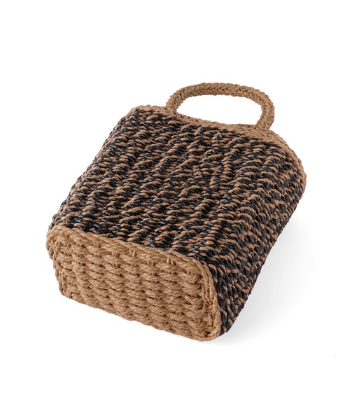 ANEMONE（アネモネ）の「スクエア2WAYかごバッグ（かごバッグ・レディース・シルバー/ブラック/ブラウン・FREE）」の8枚目の写真