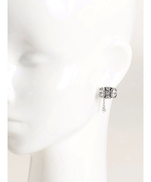 GYDA（ジェイダ）の「JEYSUS Symmetry GYDAラインストーンピアス（ピアス（両耳用）・レディース・ゴールド/シルバー・FREE）」の10枚目の写真