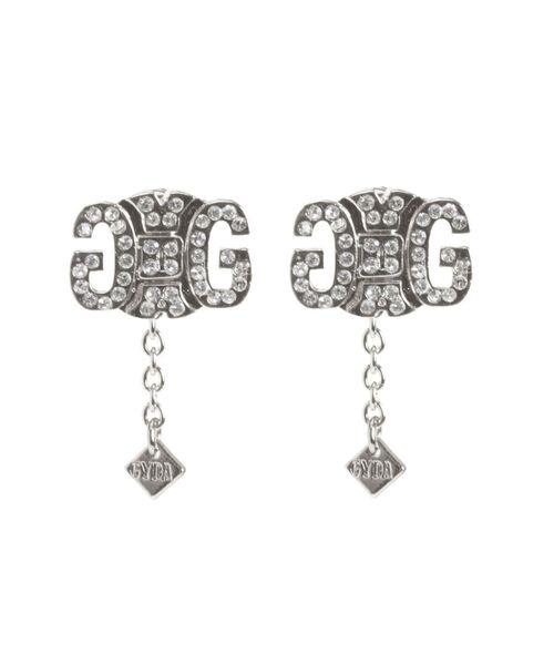 GYDA（ジェイダ）の「JEYSUS Symmetry GYDAラインストーンピアス（ピアス（両耳用）・レディース・ゴールド/シルバー・FREE）」の12枚目の写真