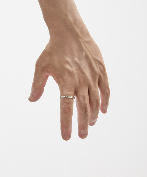 And A(アンドエー)の「And A アンドエー / SILVER925 CIRCLE RING シルバー925サークルリング / AA-A25U002(リング・メンズ・シルバー・15号/17号/19号/11号/13号)」の3枚目の写真