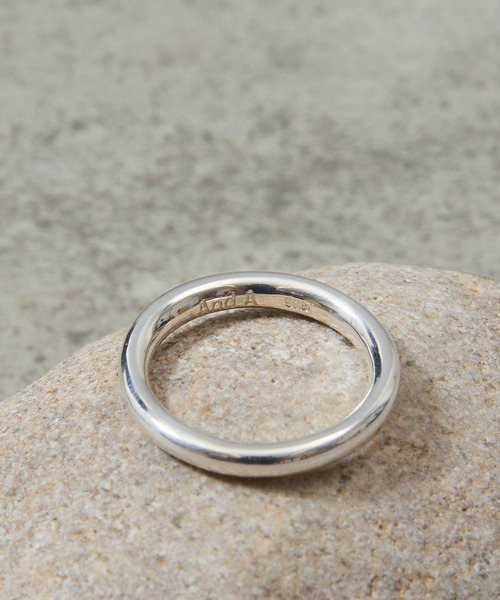 And A(アンドエー)の「And A アンドエー / SILVER925 CIRCLE RING シルバー925サークルリング / AA-A25U002(リング・メンズ・シルバー・15号/17号/19号/11号/13号)」の6枚目の写真