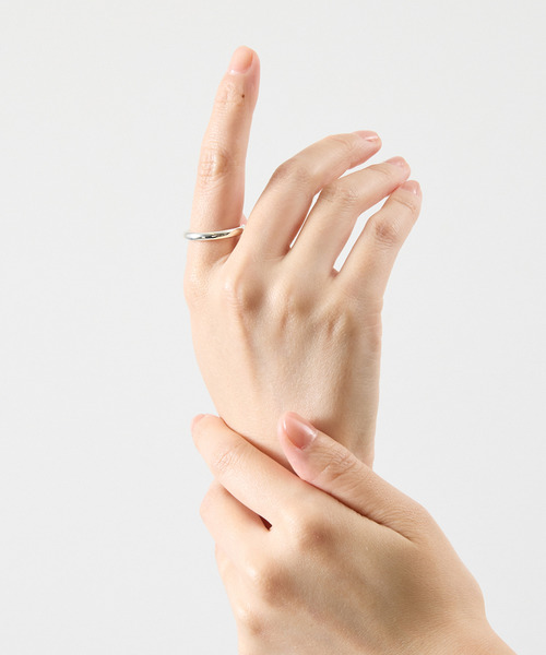 And A(アンドエー)の「And A アンドエー / SILVER925 CIRCLE RING シルバー925サークルリング / AA-A25U002(リング・メンズ・シルバー・15号/17号/19号/11号/13号)」の9枚目の写真