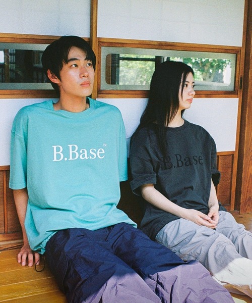 BROKEN BASE（ブロークンベース）の「B.Base ピグメントアソートSSTee（Tシャツ/カットソー・メンズ・ホワイト/ネイビー/オレンジ/ライトブルー/チャコールグレー・SMALL/MEDIUM/LARGE）」の13枚目の写真