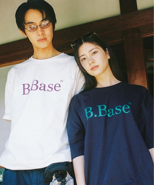 BROKEN BASE（ブロークンベース）の「B.Base ピグメントアソートSSTee（Tシャツ/カットソー・メンズ・ホワイト/ネイビー/オレンジ/ライトブルー/チャコールグレー・SMALL/MEDIUM/LARGE）」の9枚目の写真
