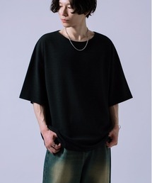 improves（インプローブス）の「ボートネック 裾ラウンド 半袖Tシャツ（Tシャツ/カットソー）」