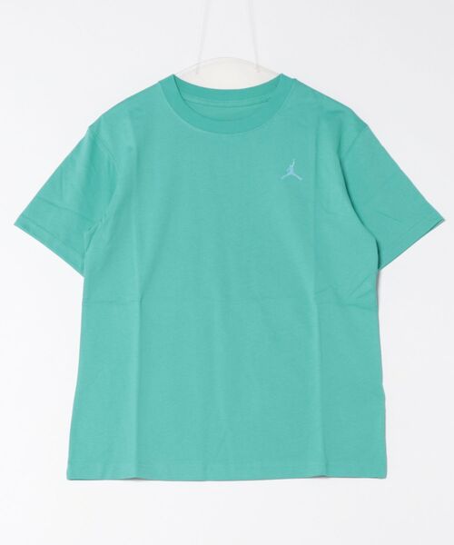 JORDAN BRAND(ジョーダンブランド)の「JORDAN BRAND W J GF GFX TEE PLSD ショートスリーブ HJ0188 392WASTEA(Tシャツ/カットソー・レディース・グリーン・MEDIUM/SMALL/X-SMALL/X-LARGE/LARGE)」の1枚目の写真
