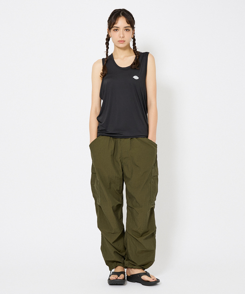 Dickies(ディッキーズ)の「【DICKIES/ディッキーズ】冷感インナークルーノースリーブ/冷感タンクトップ 81026900/81027000インナー/接触冷感 吸水速乾 インナー クイックドライ /ノースリーブ&タンクトップ(タンクトップ・メンズ・ブラック系その他/ブラック系その他2・M/L)」の3枚目の写真