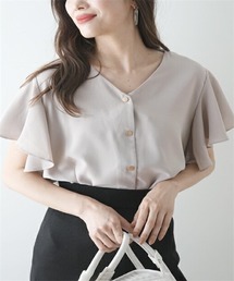 袖フレア Vネック」に該当するトップスファッション通販 - ZOZOTOWN