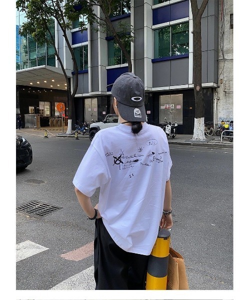 FTC グラフィックプリント Tシャツ FreeZone tシャツ グラフィックプリントTシャツ メンズ