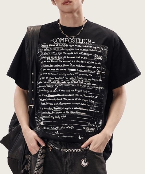 FTC グラフィックプリント Tシャツ FreeZone tシャツ グラフィックプリントTシャツ メンズ