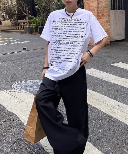 FTC グラフィックプリント Tシャツ グラフィックプリントTシャツ(M ブラック): トップス｜Right-on