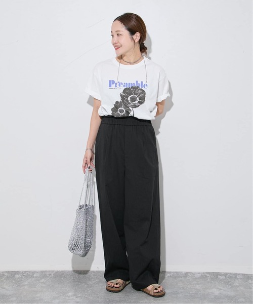 JOURNAL STANDARD(ジャーナルスタンダード)の「《追加5》ウォッシャブルコットンリネンVIS ストレートパンツ(その他パンツ・レディース・ブラック/オートミール/ダークブルー/ライトグレー・36/38/40)」の21枚目の写真