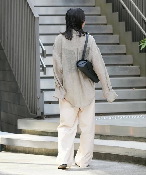 セール】《追加5》ウォッシャブルコットンリネンVIS ストレート