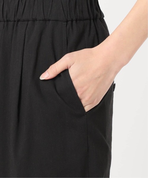 JOURNAL STANDARD(ジャーナルスタンダード)の「《追加5》ウォッシャブルコットンリネンVIS ストレートパンツ(その他パンツ・レディース・ブラック/オートミール/ダークブルー/ライトグレー・36/38/40)」の10枚目の写真