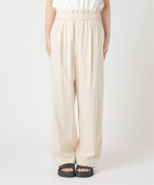 JOURNAL STANDARD(ジャーナルスタンダード)の「《追加5》ウォッシャブルコットンリネンVIS ストレートパンツ(その他パンツ・レディース・ブラック/オートミール/ダークブルー/ライトグレー・36/38/40)」の15枚目の写真