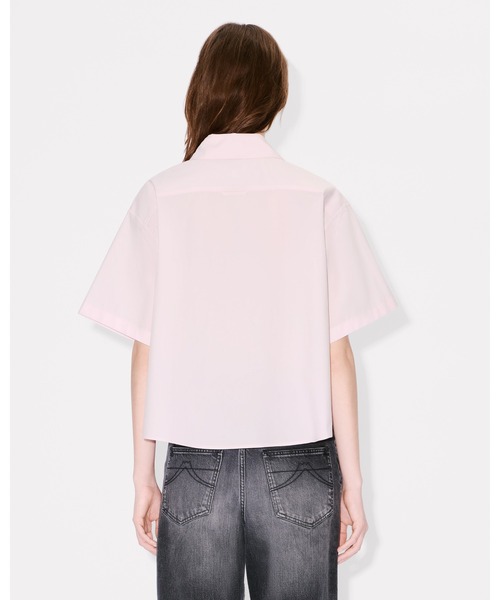 KENZO（ケンゾー）の「'Boke Flower 2.0' ショート ドロップド コットン シャツ（シャツ/ブラウス・レディース・ピンク系その他・36）」の4枚目の写真