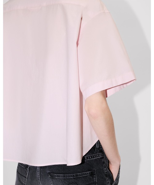 KENZO（ケンゾー）の「'Boke Flower 2.0' ショート ドロップド コットン シャツ（シャツ/ブラウス・レディース・ピンク系その他・36）」の5枚目の写真