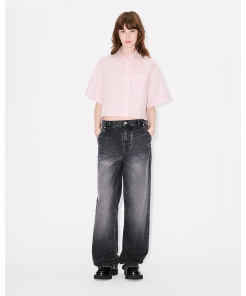 KENZO（ケンゾー）の「'Boke Flower 2.0' ショート ドロップド コットン シャツ（シャツ/ブラウス・レディース・ピンク系その他・36）」の6枚目の写真