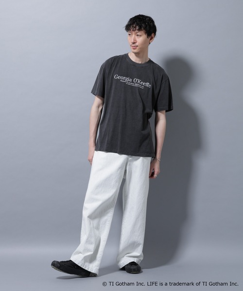 NANO universe(ナノユニバース)の「「着るアート」LIFE PICTURE COLLECTION フォトT 2(Tシャツ/カットソー・メンズ・ブラック・L/M)」の5枚目の写真