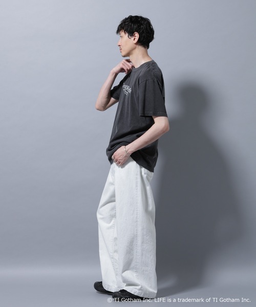 NANO universe(ナノユニバース)の「「着るアート」LIFE PICTURE COLLECTION フォトT 2(Tシャツ/カットソー・メンズ・ブラック・L/M)」の7枚目の写真
