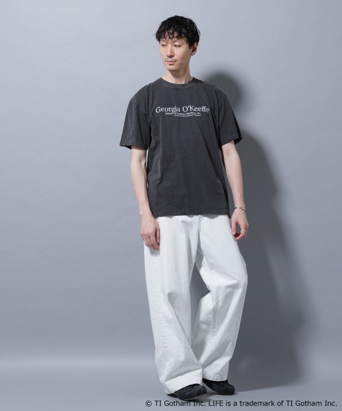 NANO universe(ナノユニバース)の「「着るアート」LIFE PICTURE COLLECTION フォトT 2(Tシャツ/カットソー・メンズ・ブラック・L/M)」の6枚目の写真