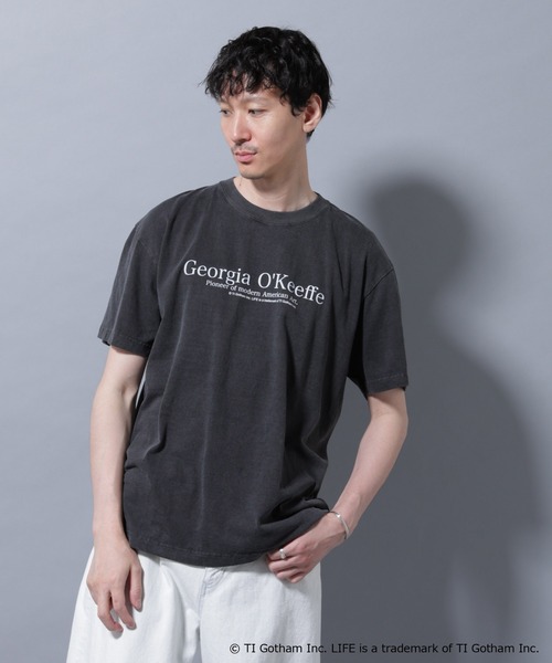 NANO universe(ナノユニバース)の「「着るアート」LIFE PICTURE COLLECTION フォトT 2(Tシャツ/カットソー・メンズ・ブラック・L/M)」の2枚目の写真