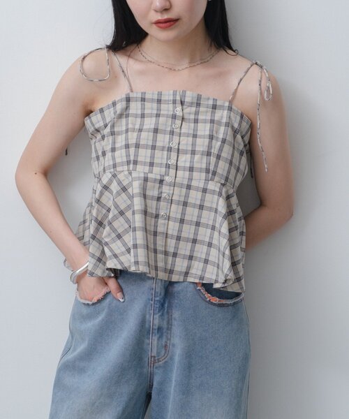 Kastane キルティング キャミビスチェ 1.11(土)12:00発売/パルクロ限定】キルティングキャミビスチェ