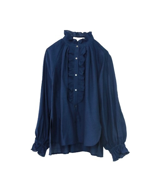 セール】Sheer jabot lace blouse（シャツ/ブラウス）｜Marilyn Moon