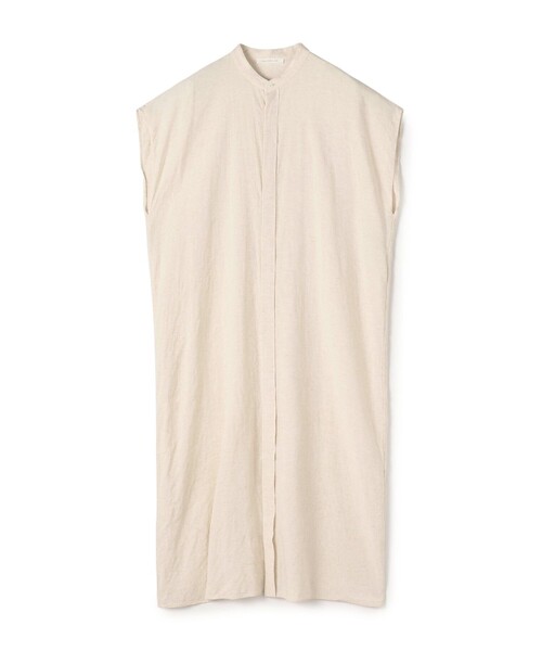 ホームステッドクロス スタンドカラーシャツワンピース（シャツ