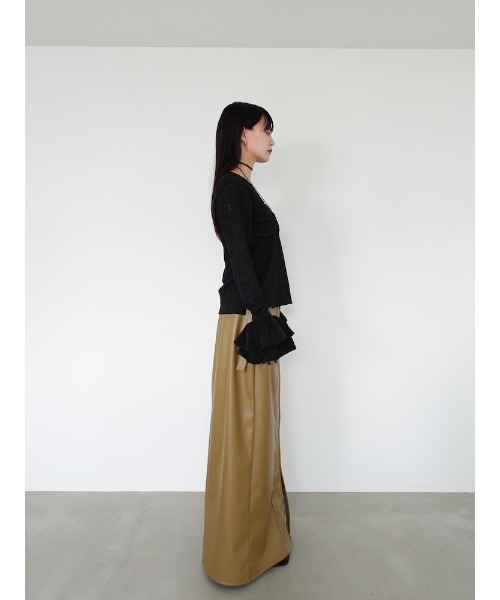 sahara(サハラ)の「Gather Bust Lace Top/ギャザーバストレーストップ(その他トップス・レディース・ブラック/ホワイト・FREE)」の19枚目の写真