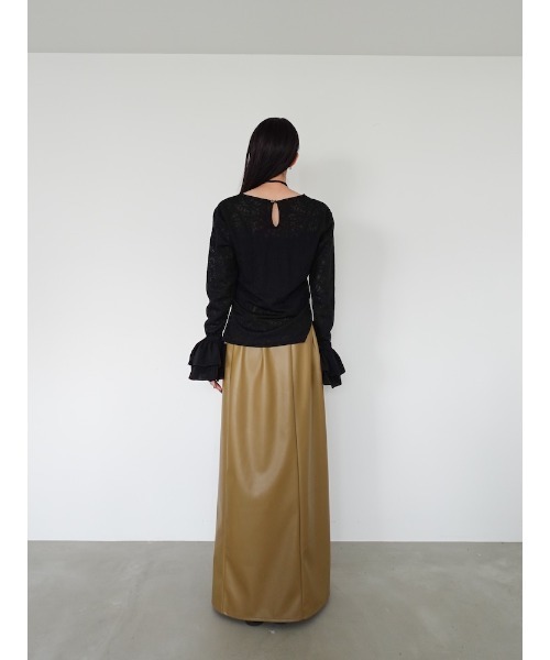 sahara(サハラ)の「Gather Bust Lace Top/ギャザーバストレーストップ(その他トップス・レディース・ブラック/ホワイト・FREE)」の20枚目の写真