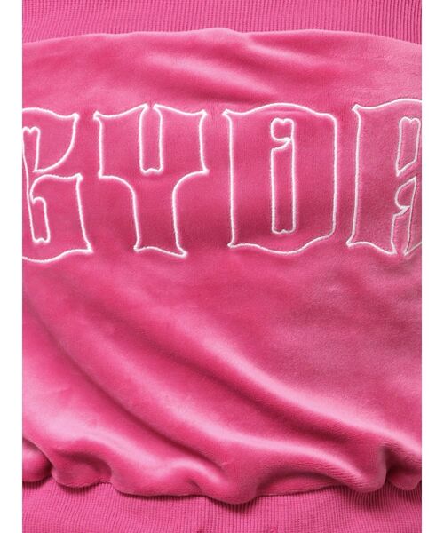 GYDA(ジェイダ)の「GYDAベロアベアロンパース(ワンピース・レディース・オフホワイト/ピンク/ブラック・FREE)」の21枚目の写真