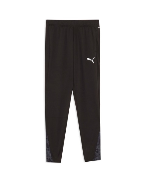 PUMA(プーマ)の「PUMA プーマ メンズ サッカー INDIVIFTBL プロ ニット パンツ(その他パンツ・メンズ・ブラック/ブラック×ブルー・LARGE/X-LARGE/XX-LARGE/SMALL/MEDIUM)」の1枚目の写真