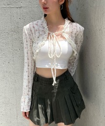 3.3 Field Trip  | 3.3 Field Trip／小花柄フリルカーディガン(カーディガン/ボレロ)