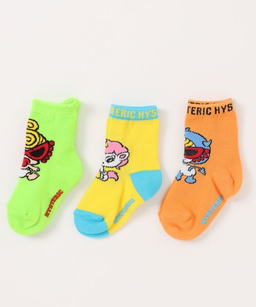 【未使用】ヒステリックミニ　«70» ハチ ロンパース 靴下 3点セット HYSTERIC MINI - ハチさん♡セットの通販 by M｜ヒステリック