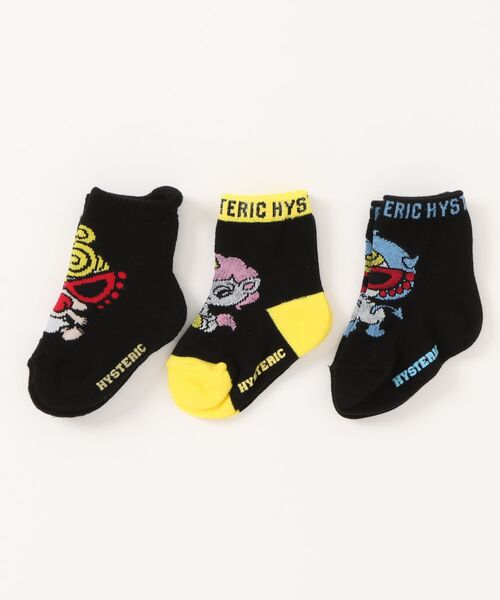 HAPPY NAPPY BABY 3P ソックス（ソックス/靴下）｜HYSTERIC MINI