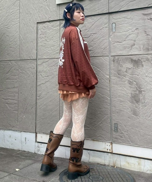 セール】TINY DOT JERSEY ブルゾン（ブルゾン）｜Candy Stripper