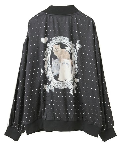 セール】TINY DOT JERSEY ブルゾン（ブルゾン）｜Candy Stripper