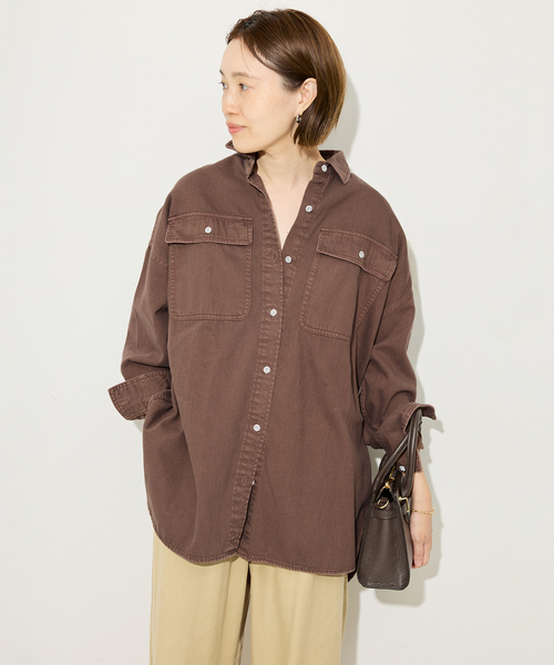 追加2》Healthy DENIM/ヘルシーデニム SLOBE別注 ビッグシャツ