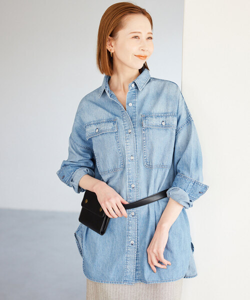 追加2》Healthy DENIM/ヘルシーデニム SLOBE別注 ビッグシャツ