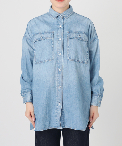 healthy denim ヘルシーデニム slobe別注 ビッグシャツ 追加》Healthy DENIM/ヘルシーデニム SLOBE別注 ビッグシャツ