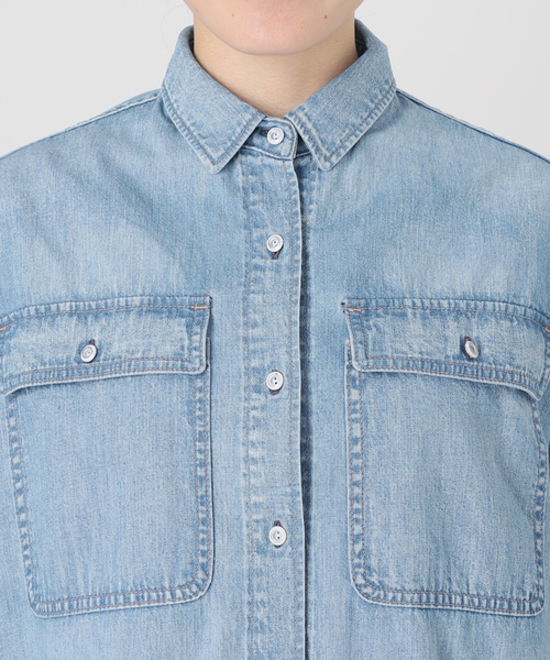 healthy denim ヘルシーデニム slobe別注 ビッグシャツ Healthy DENIM/ヘルシーデニム】SLOBE別注 ビッグシャツ（シャツ