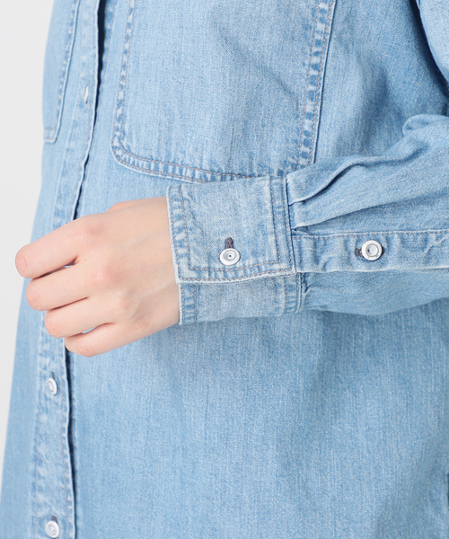 追加2》Healthy DENIM/ヘルシーデニム SLOBE別注 ビッグシャツ ALMOND