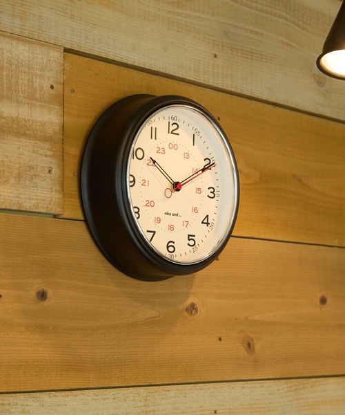 オリジナル ニコロゴウォールクロック（掛け時計）｜niko and