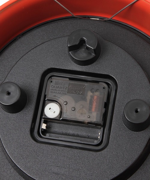 オリジナル ニコロゴウォールクロック(オレンジ)（掛け時計）｜niko