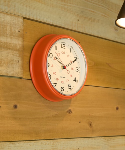 niko and...（ニコアンド）の「オリジナル ニコロゴウォールクロック（掛け時計・レディース・オレンジ/アイボリー/ブラック・0）」の20枚目の写真