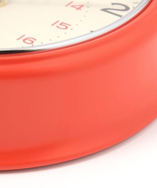 niko and...（ニコアンド）の「オリジナル ニコロゴウォールクロック（掛け時計・レディース・オレンジ/アイボリー/ブラック・0）」の6枚目の写真