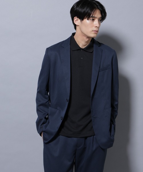 NANO universe（ナノユニバース）の「ピーチツイルセットアップ（セットアップ・メンズ・ダークブラウン/ネイビー/ダークグレー・S/M/L/XL）」の20枚目の写真