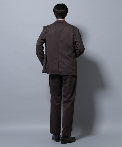 NANO universe（ナノユニバース）の「ピーチツイルセットアップ（セットアップ・メンズ・ダークブラウン/ネイビー/ダークグレー・S/M/L/XL）」の21枚目の写真